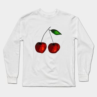 Cherry - Two Cherries - Cherry Twin Long Sleeve T-Shirt